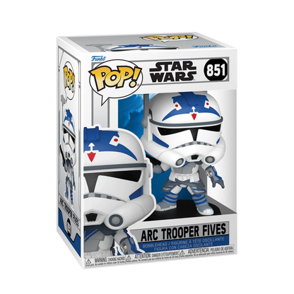 Star Wars The Clone Wars ARC Trooper Fives Funko Pop! Vinyl Figure #851