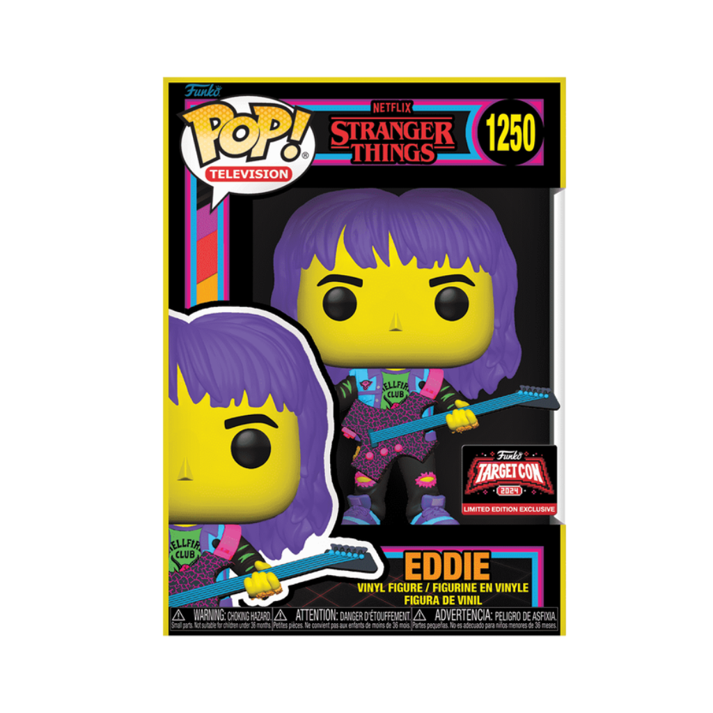 その他 jubeat pop Stranger Things Eddie Hellfire Club with Guitar Black Light