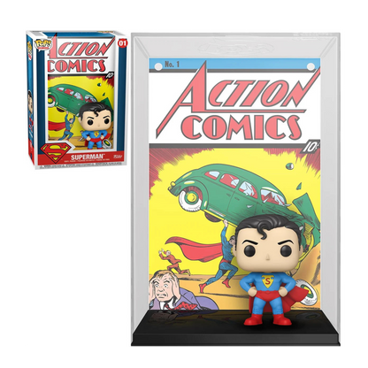 Superman Action Comics Funko Pop! DC Comic Cover Figure #01