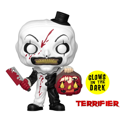 Terrifier Art with Steves Head Glow-in-the-Dark Funko Pop! Vinyl Figure #2169