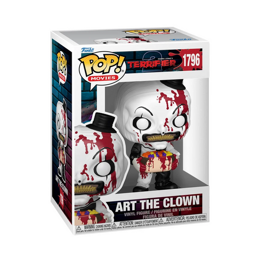 Terrifier Art the Clown with Head Funko Pop! Vinyl Figure #1796