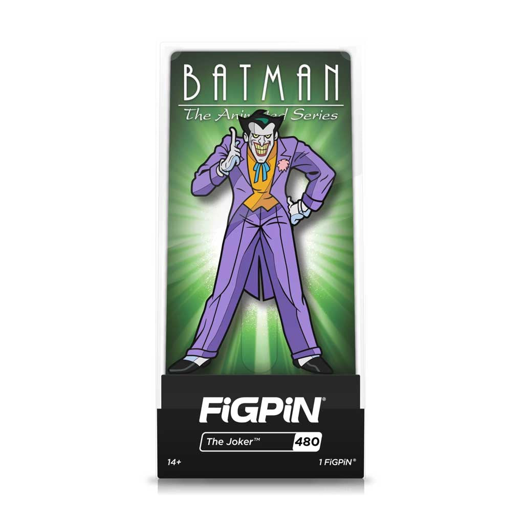 The Joker Batman the Animated Series FiGPiN Enamel Pin #480