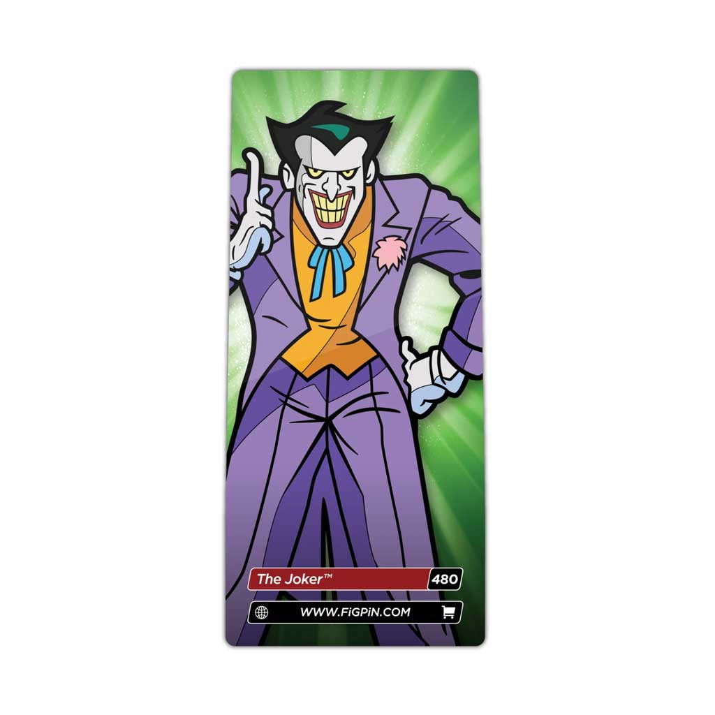 The Joker Batman the Animated Series FiGPiN Enamel Pin #480