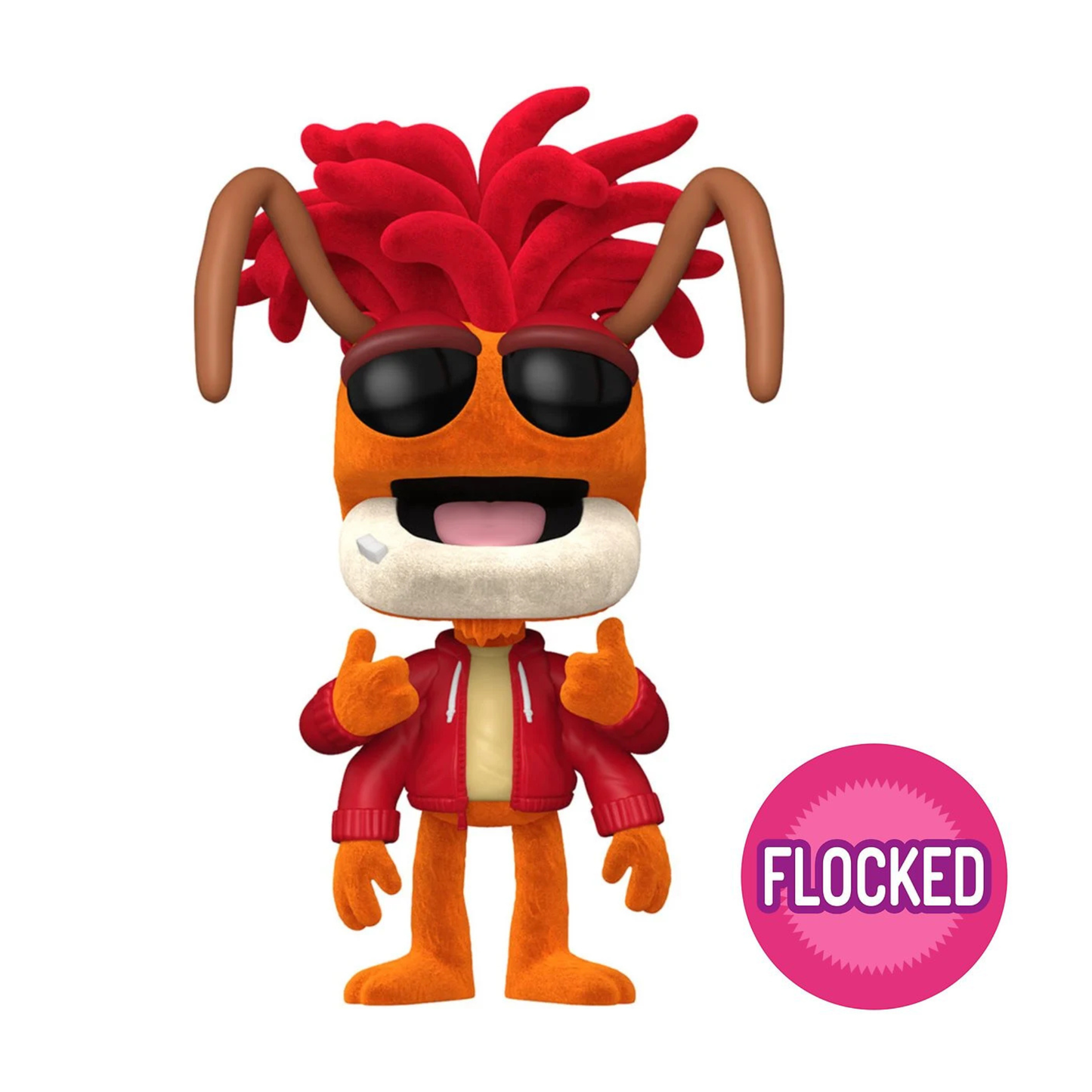 The Muppets Pepe the Prawn Flocked Funko Pop! Exclusive Vinyl Figure #1678