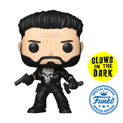 The Punisher One Last Kill Punisher Glow-in-the-Dark Funko Exclusive Pop! Vinyl Figure #1635