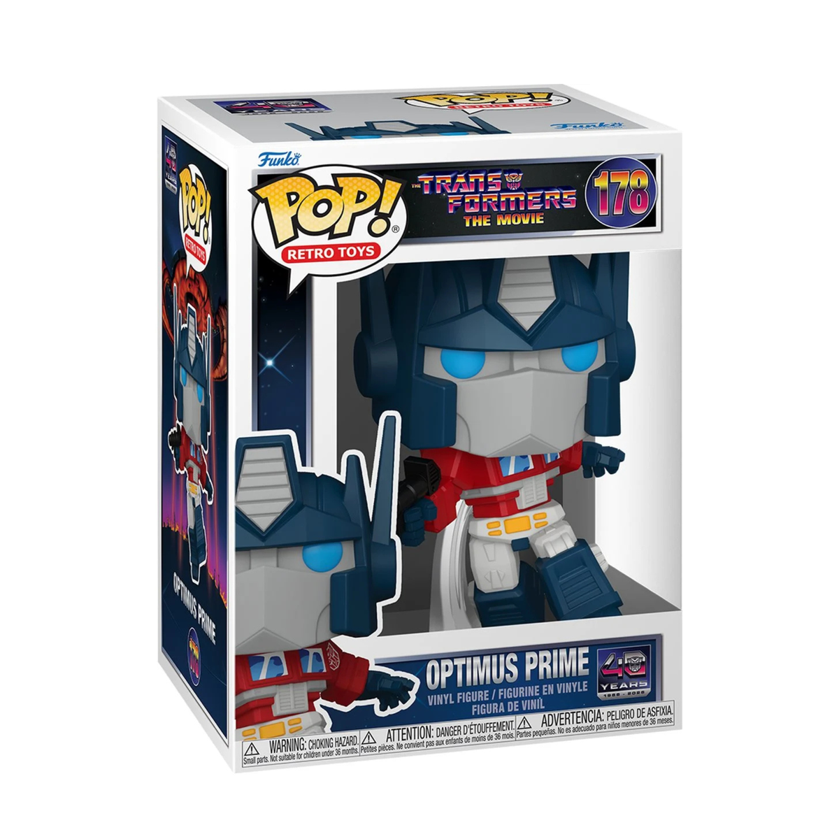 The Transformers: The Movie Optimus Prime Funko Pop! Vinyl Figure #178