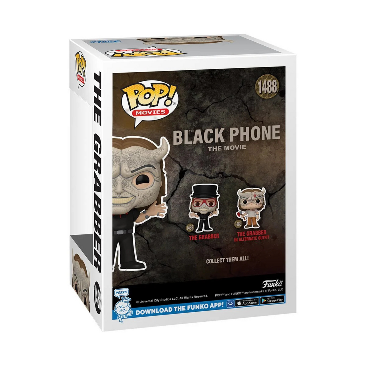 The Black Phone The Grabber CHASE Funko Pop! Vinyl Figure #1488