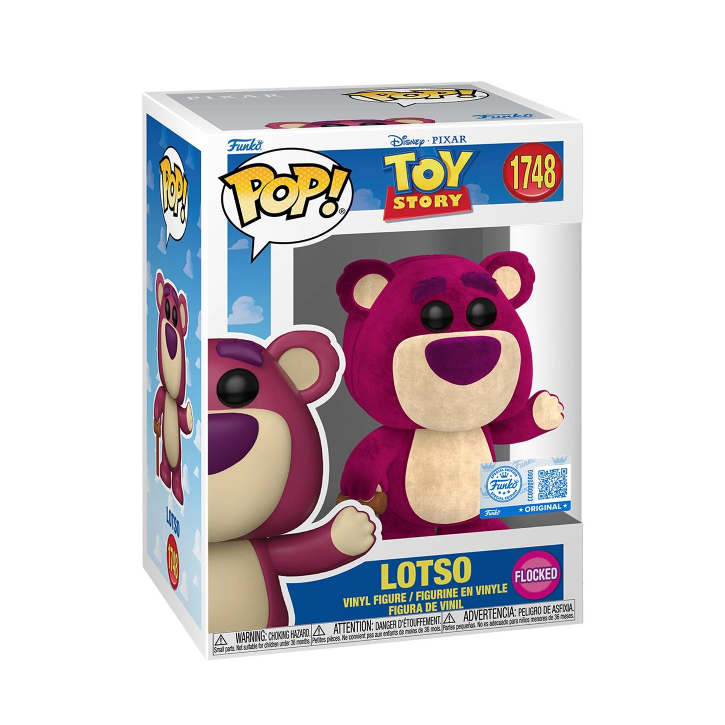 Toy Story Lotso Flocked Exclusive Funko Pop! Vinyl Figure #1748-
