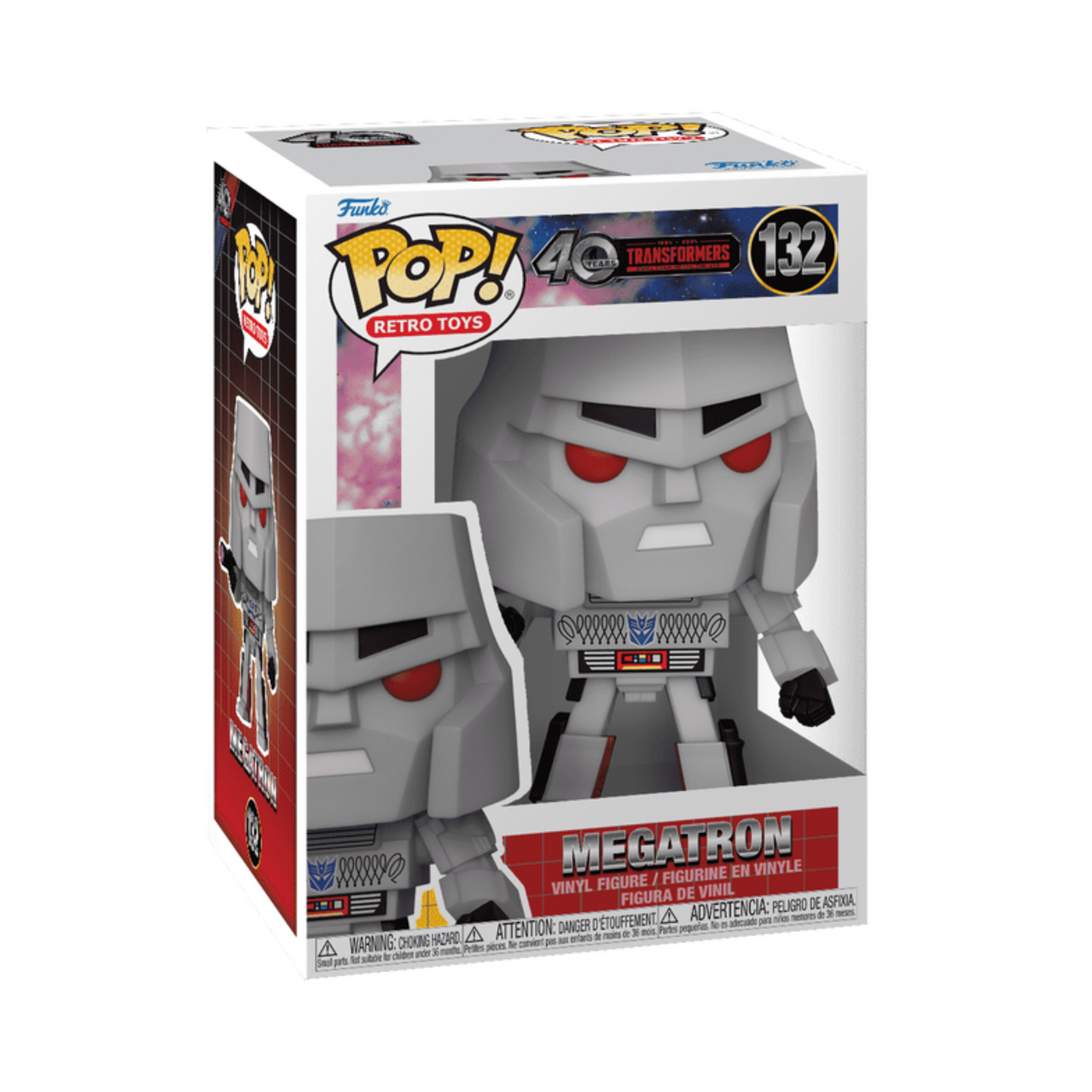 Transformers Megatron 40th Anniversary Generation 1 Funko Pop! Vinyl Figure #132