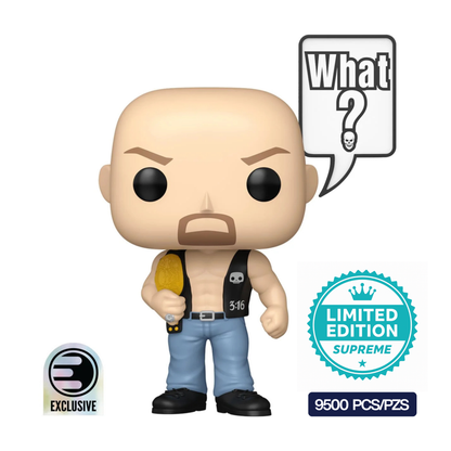 WWE Stone Cold Steve Austin LE 9500 Funko Pop! Exclusive Vinyl Figure #185