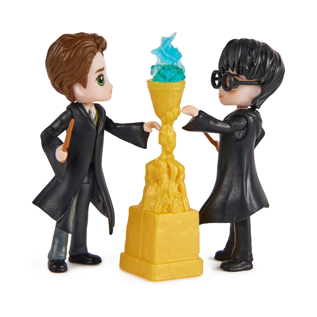Wizarding World Harry Potter, Magical Minis Triwizard Champions Gift Set with 4 Figures and Goblet of Fire Accessory-