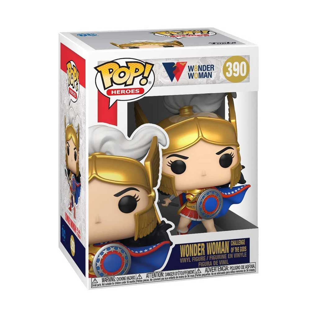 Wonder Woman 80th Anniversary Challenge Of The Gods Pop! Vinyl Figure #390