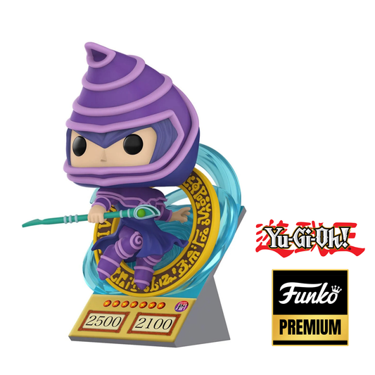 Yu-Gi-Oh Dark Magician Card Premium Funko Pop! Vinyl Figure #2315