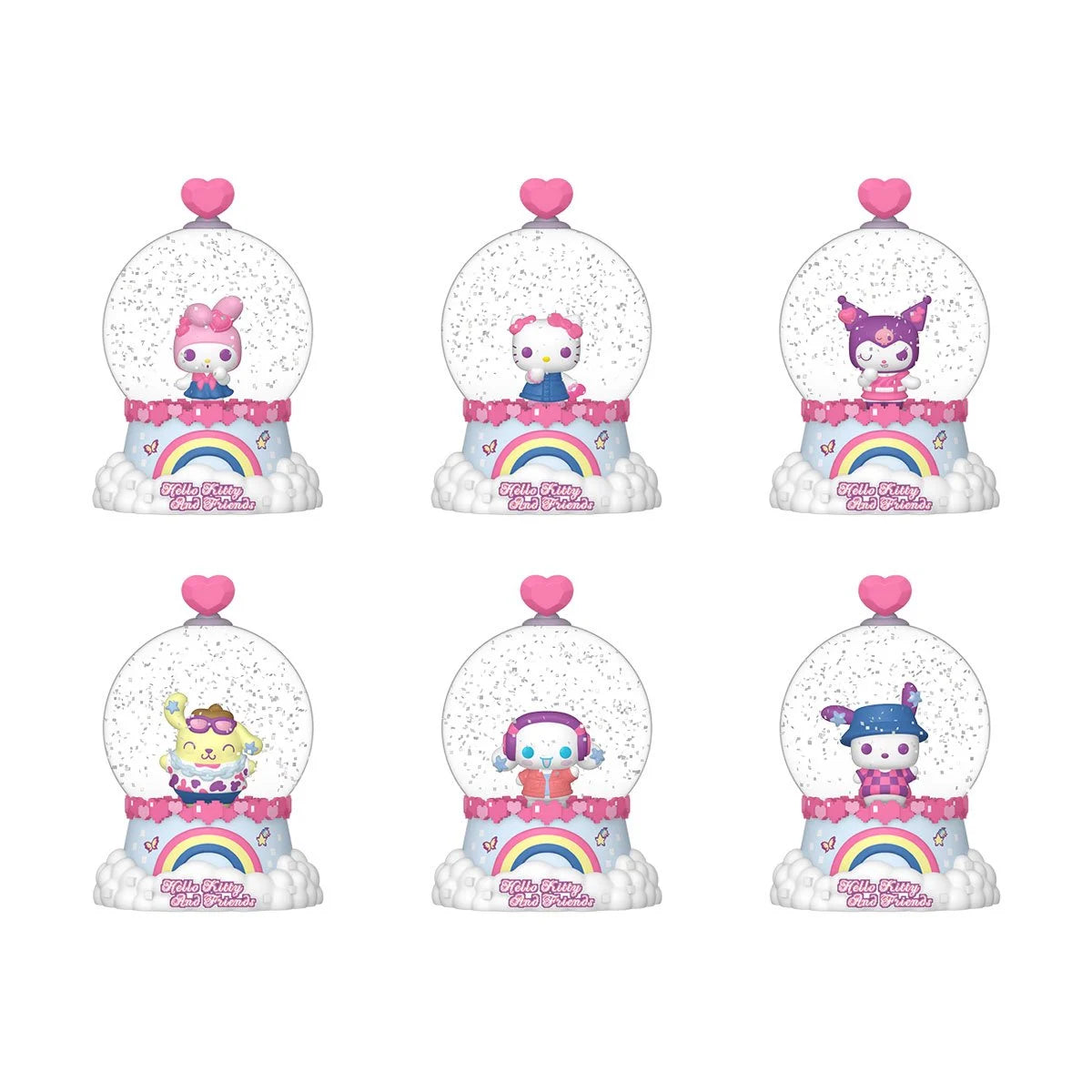 Hello Kitty and Friends Y2K Mystery Mini Glitter Globe Box