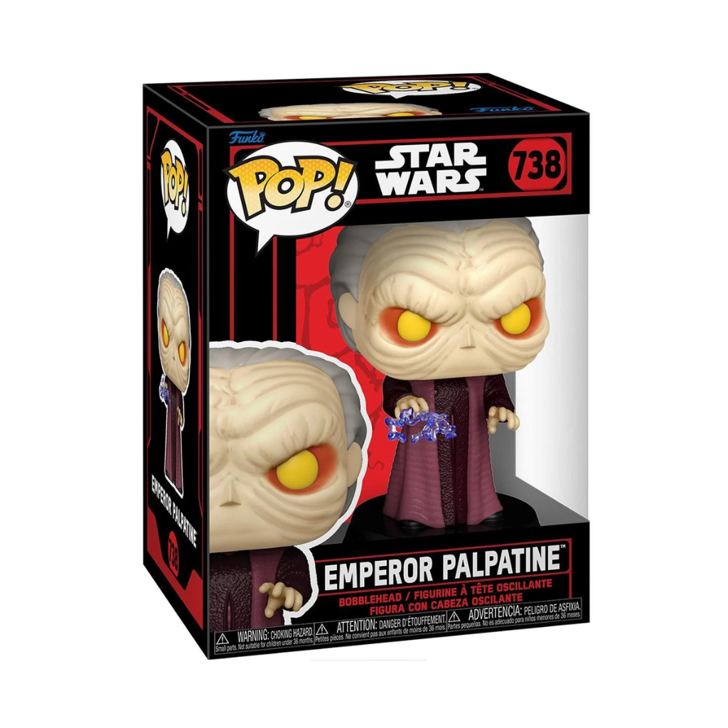 Star Wars Dark Side Emperor Palpatine Pop! Vinyl Figure #738