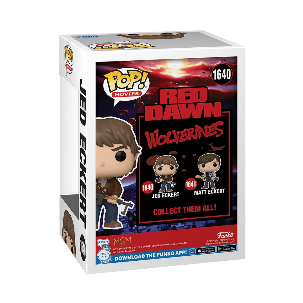 Red Dawn 1984 Jed Eckert Pop! Vinyl Figure #1640