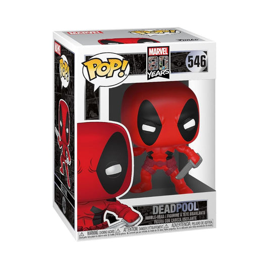 Marvel 80th First Appearance Deadpool Pop! Vinyl Figure #546
